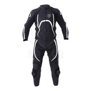 Meilleure vente à bas prix Costumes de moto en cuir véritable Vêtements de sport de style moderne Veste imperméable Combinaisons de moto en cuir - Product Image 4