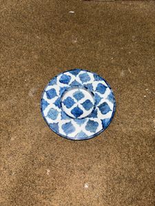 เชิงเทียนแบบฝังรูปกระดูกสีฟ้าอ่อนหรูหราที่วางเทียนที่ทำจากไม้และที่รองแก้วสำหรับตกแต่งบ้านด้วยการออกแบบโคมไฟที่เป็นเอกลักษณ์ - Product Image 4