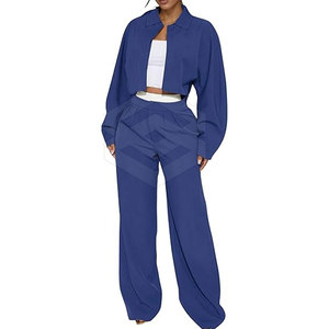 Conjunto de jogging para mujer, chándal de dos piezas sin costuras para gimnasio, Conjunto de jogging para mujer - Product Image 1