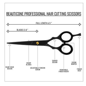 Dernière conception OEM ODM Matériau en acier Instruments de beauté de haute qualité 2023 Ciseaux de coiffeur en différentes couleurs - Product Image 4