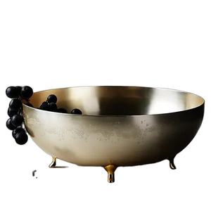 Cuenco de frutas de latón decorativo para mesa americana, cuencos con Base antideslizante, uso de boda, cuencos reutilizables de excelente calidad para servir - Product Image 1