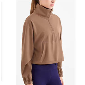 Novedades en Ropa Urbana, Sudadera con Capucha de Algodón y Felpa con Logotipo Personalizado, Sudaderas con Capucha Lisas para Mujer con Cordones - Product Image 1