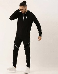 ชุดวอร์มเล่นกีฬาของผู้ชายชุดวอร์มสีพื้นชุดวอร์มเล่นกีฬาออกแบบได้ตามต้องการสำหรับ2025จ๊อกกิ้ง - Product Image 4