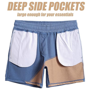 Shorts de course pour hommes de qualité supérieure Shorts de fitness athlétiques d'été légers - Product Image 4