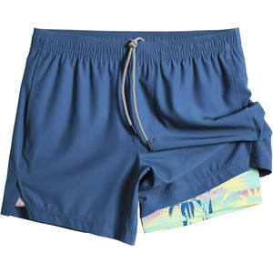 กางเกงขาสั้นตาข่ายสำหรับเล่นกีฬาออกกำลังกายฟิตเนสยิมวิ่งออกกำลังกายกระเป๋าใส่โทรศัพท์สไตล์สปอร์ตออกแบบได้ตามต้องการ - Product Image 1