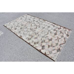 Vintage Beige Brown 4x7.8ft Handmade Turkish <b>Rug</b> Classic Style Rectangle Hallway for Living Bedroom <b>Bedside</b>-Classic Vintage - Product Image 3