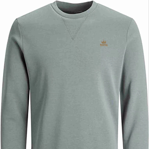 Sudaderas de Invierno para Hombre al por Mayor, de Alta Calidad, Cuello Redondo, Manga Larga, Color Sólido, Personalizables con Bordado, de Algodón/Poliéster, de Secado Rápido - Product Image 1