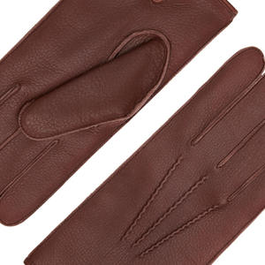 Gants en cuir décontractés pour hommes, respirants, écologiques, chauds, pour l'hiver, équipement d'extérieur, conception personnalisée, vente en gros, pour le quotidien et les voyages - Product Image 5