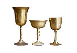 Brass <b>Wine</b> <b>Goblet</b> Handmade Engraved Chalice Vintage Metal Drinking Cup Antique Style Barware Wedding Gift Decorative Tableware - Product Image 3