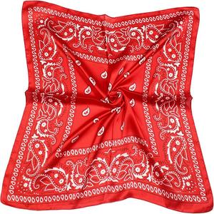Écharpe en coton de haute qualité, impression numérique personnalisée, bandana infini carré, accessoire d'été fait à la main à un bon prix - Product Image 2