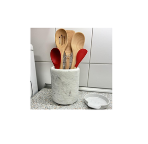 ที่วางช้อนหินอ่อนที่วางกลางโต๊ะในครัวชั้นวางช้อน - Product Image 3