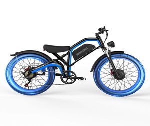 Bicicleta Eléctrica EBycco EB9 de 26 Pulgadas con Doble Motor de 52V 23Ah, Grado Industrial, Personalización OEM/ODM, para Montaña/Ciudad - Product Image 4
