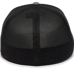 Gorras de béisbol de alta calidad Malla en los paneles traseros Gorras transpirables 100% algodón - Product Image 4