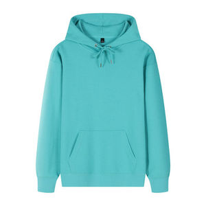 Venta al por mayor Pullover Heavyweight 100% Cotton Hoodie Hombres Custom Bordado Logo 500 Gsm pullover hoodies con bordado logo - Product Image 6