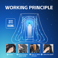 Gilet de refroidissement à eau rechargeable, combinaison de refroidissement par circulation d'eau glacée pour les travailleurs industriels, protection contre la chaleur estivale en extérieur