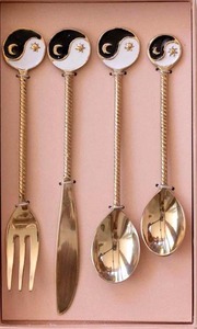 Wholesale Silver Stainless Steel <b>Flatware</b> <b>Set</b> with Unique Design High Quality Modern Silver Hammered Handle <b>Flatware</b> - Product Image 3