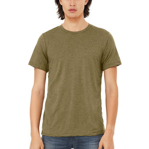 NEXT Level Apparel เสื้อยืดคอกลมแขนสั้นสำหรับผู้ชาย, เสื้อยืดคอกลมทรงพอดีตัวทำจาก100% คอมบ์สามส่วนเสื้อยืดแขนสั้น - Product Image 6