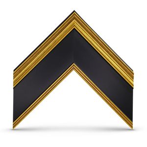 Gold and <b>Black</b> 55in LCD Television Frame Accessories <b>Board</b> Product - Product Image 2