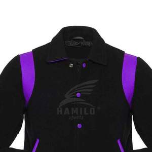 Mode Nouveau Style Varsity Letterman Vestes Laine Corps avec Manches En Cuir Jeunesse Collège Varsity Vestes Lycée Vestes - Product Image 5