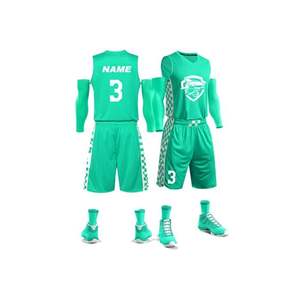 N ° 1 Ensemble de maillots de basket-ball de club imprimés sur mesure Nouveau design Uniforme de vêtements de sport Vêtements d'équipe respirants - Product Image 5