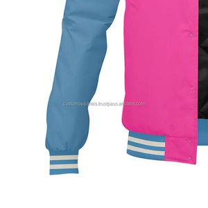 Custom Wool <b>Varsity</b> <b>Jacket</b> with Leather Sleeves Budget-Friendly Embroidered Letterman <b>Jacket</b> for Schools and Teams - Product Image 6