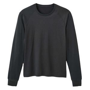 New Arrival <b>Men's</b> <b>Long</b> <b>Sleeve</b> Knitted T-Shirt Solid Color Custom Made with Customized Logo Printing Wholesale Price - Product Image 1