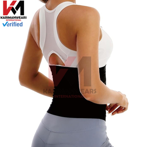 Waist Trimmer Back Support Bars Sweat Fitness Belt Men Women Adjustable Slimming Waist Trainer with Compression Support - Product Image 2