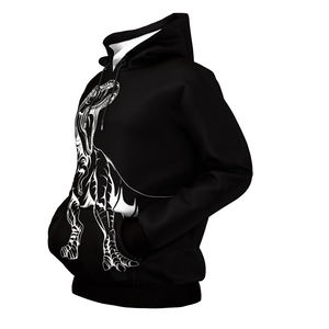 Vêtements de rue de haute qualité, sweat à capuche surdimensionné en gros vêtements de mode pour hommes sweats vierges à capuche en coton pull personnalisé OEM - Product Image 5