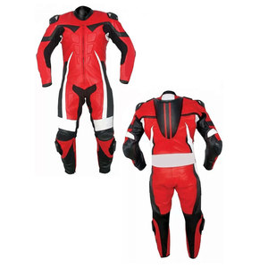Trajes de moto de longitud regular de tendencia superior/100% chaquetas de cuero de moto transpirables y cómodas - Product Image 6