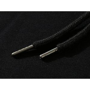 Sweat à capuche tricoté à épaules tombantes unisexe Streetwear nouveau style pour hommes avec logo personnalisé 100% coton polyester sans ficelle à capuche - Product Image 4