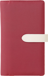 Estuche expositor informal con cierre de botón de PVC Muchu, color rojo, 33*27*12 cm - Product Image 2