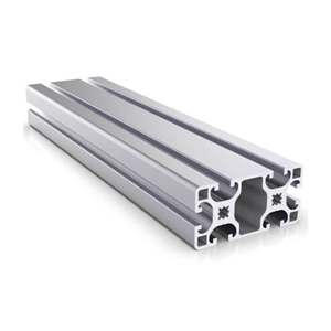 Plaque en alliage d'aluminium Sigma Profile 8 canaux, série 1000, 40*80, de qualité supérieure, tempérage T6, surface polie avec revêtement 10%, soudage - Product Image 1