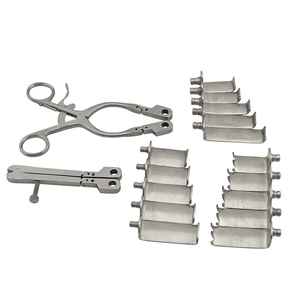 ชุดจับยึดปากมดลูกตัวหนีบใบมีดข้างข้างข้างทำจากสเตนเลสสตีลใช้ซ้ำได้ - Product Image 6