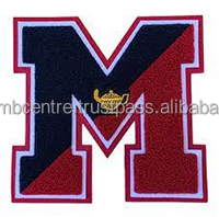 Parches de chenilla de moda, logotipo personalizado, insignias de letras Varsity para coser con hierro para sudaderas con capucha, chaquetas, fabricante directo de fábrica OEM - Product Image 5