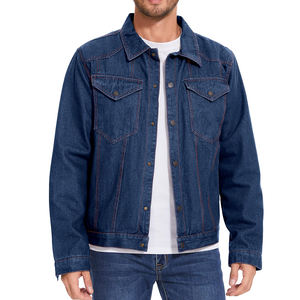 Veste en jean de la meilleure qualité pour hommes, tissu ultra doux, respectueux de la peau, produit élégant, veste en jean pour hommes - Product Image 3