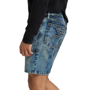 Servicio OEM, Shorts de Mezclilla Personalizados al por Mayor para Hombre, 100% Algodón, Tejido de Punto, Sólido, Casual, Cintura Media, Transpirable, Nuevo, Marca Privada - Product Image 2