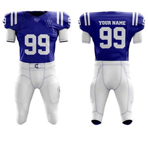 Uniformes de football américain sublimés élégants 2025 entièrement personnalisés maillots et uniformes de football américain - Product Image 2