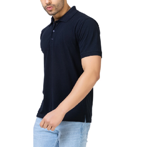 เสื้อโปโลผ้าฝ้าย100% ปรับแต่งได้สวมใส่สบายปักลายด้านหน้าด้านหลัง - Product Image 3