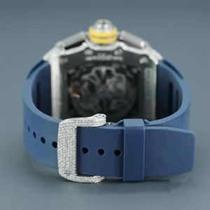 Alta calidad Iced Out DEF Lab Grown Diamond Watch Diamante incoloro Estilo hip hop Reloj de diamantes - Product Image 2