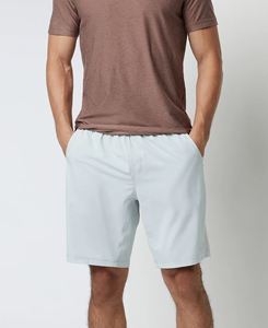 กางเกงขาสั้นลำลองคุณภาพระดับพรีเมี่ยมสำหรับผู้ชายกางเกงผ้ายืดมาโครทำความระบายอากาศได้ดีมีการออกแบบลวดลายพื้นใส่ไปตามถนน - Product Image 1