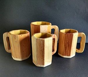 Falak แก้วมักทำด้วยมือคุณภาพระดับพรีเมี่ยมพร้อมหลอดดูดสำหรับชากาแฟไวน์และเบียร์เครื่องล้างจานยอดนิยมตั้งแคมป์ - Product Image 4