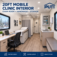 Clinica Mobile Prefabbricata Apple Cabin da 20 Piedi a Installazione Rapida per Consulenze Mediche e Servizi Sanitari Comunitari