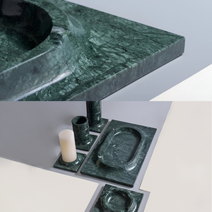 Plateau de service en marbre de qualité supérieure de conception moderne en gros directement de l'usine Décor de fête pour Noël Prix compétitifs - Product Image 4