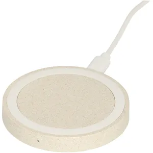 Station de recharge intelligente Naka 5W pour la maison, hub de charge durable en paille de blé pour gadgets - Product Image 6