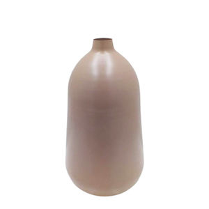 แจกันดอกไม้รูปทรงกระบอกเหล็กแบบทันสมัยแจกันดอกไม้สีบิสกิตสำหรับงานแต่งงานและบนโต๊ะ - Product Image 1