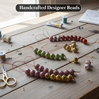 Perles en verre de cristal de 16 mm multicolores pour la fabrication de bijoux, la décoration, les travaux artisanaux, perles en vrac en boîte, forme irrégulière