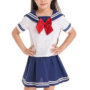 Uniforme scolaire pour filles d'école primaire en polyester/coton durable, logo personnalisé, haute qualité, vente chaude, best-seller - Product Image 2