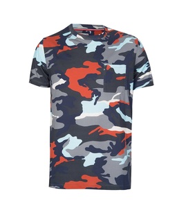 เสื้อยืดผ้าฝ้าย100% ไซส์ใหญ่พิเศษสำหรับผู้ชายผ้าถักพิมพ์ลายดิจิทัลใส่โลโก้ได้ตามต้องการ - Product Image 2