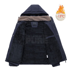 Servicio OEM, Chaqueta de Invierno Acolchada para Hombre, Diseño Personalizado con Logotipo, Chaqueta de Invierno Acolchada Duradera para Hombre - Product Image 2