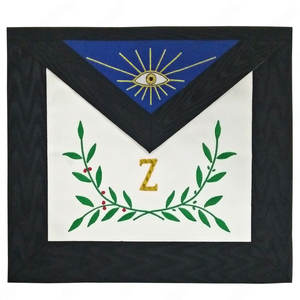 Delantal hecho a medida masónico AASR de rito escocés de 2025 grados - Product Image 1